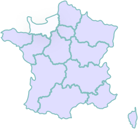 Carte France région