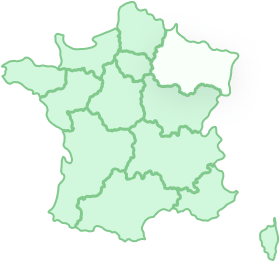 Carte France région
